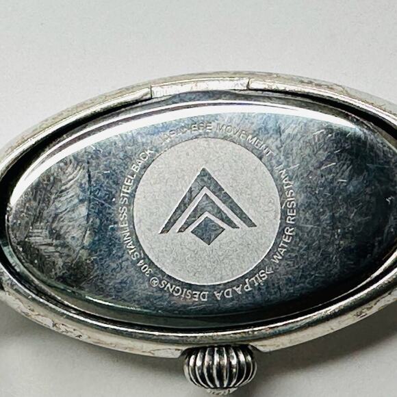 Silpada Watch with Leather Link Bracelet - Picture 5 of 8